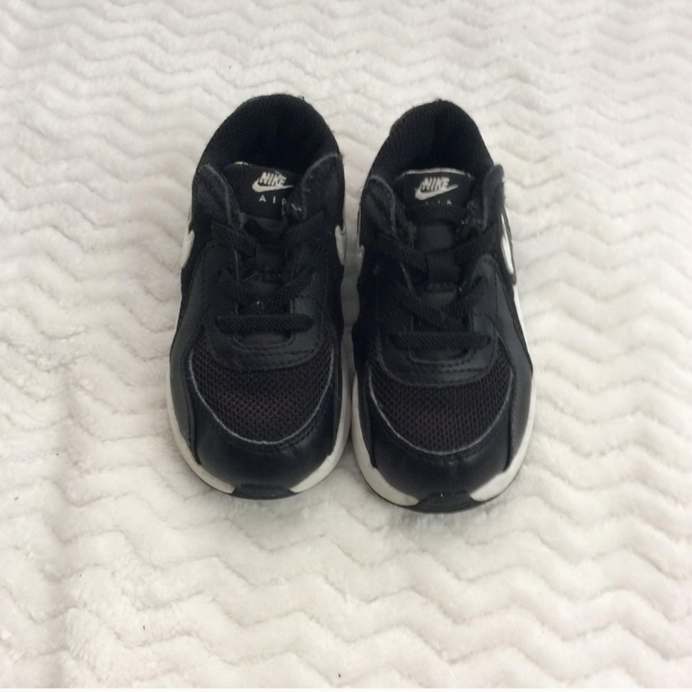 2 Nike AirMax Excee Unisex Black/White/Gray Toddlers Sneakers Size 7C & 5C